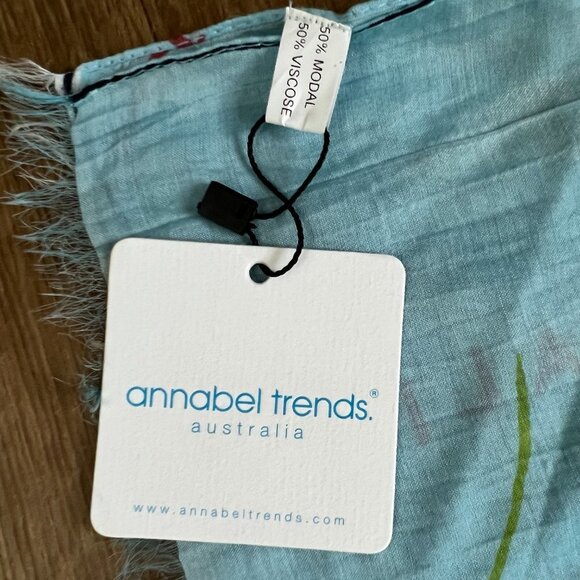 NEW Annabel Trends Aussie Australia Map Scarf - Picture 4 of 9